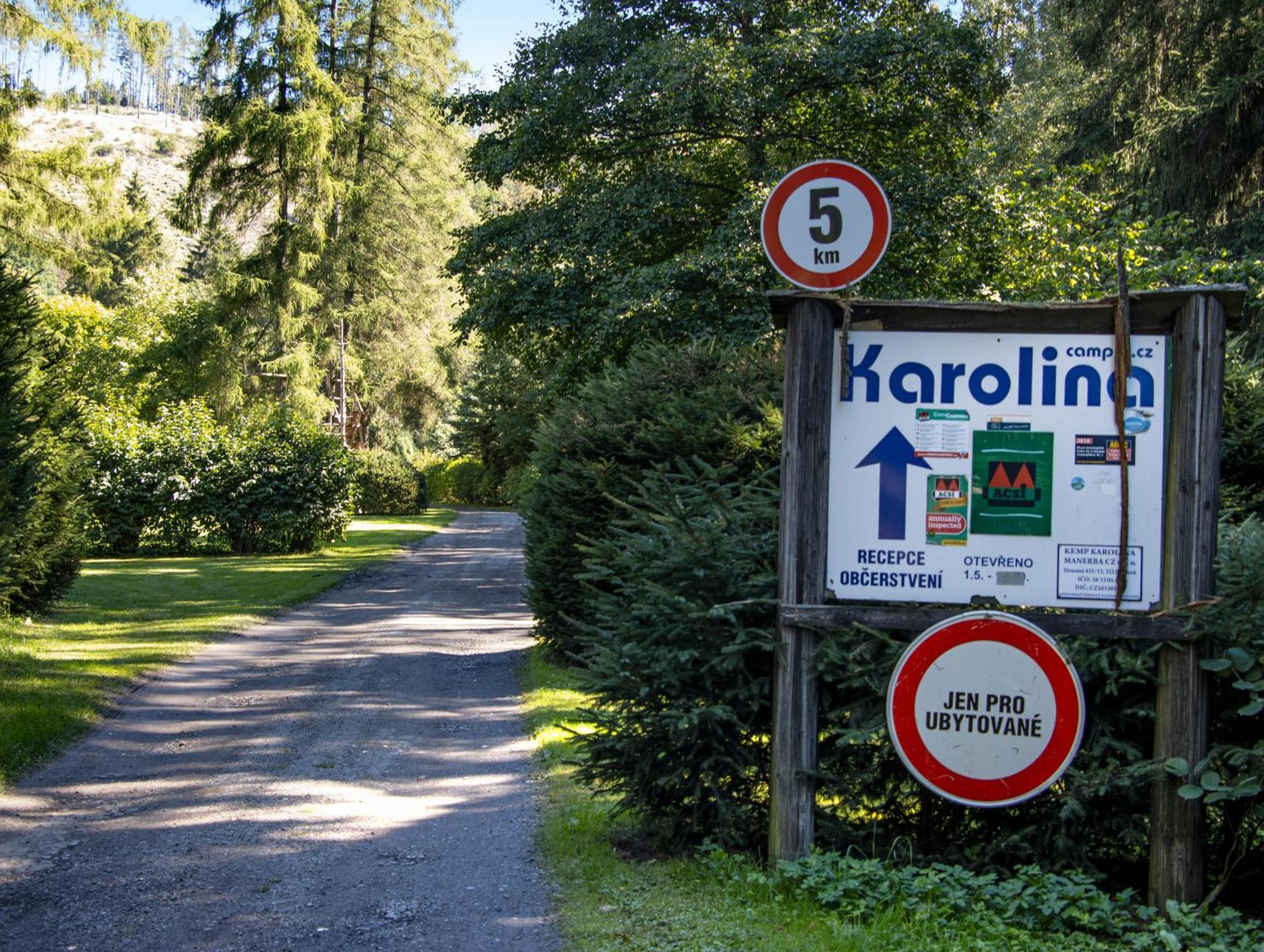 Camping Karolina Hotel Planá Eksteriør billede