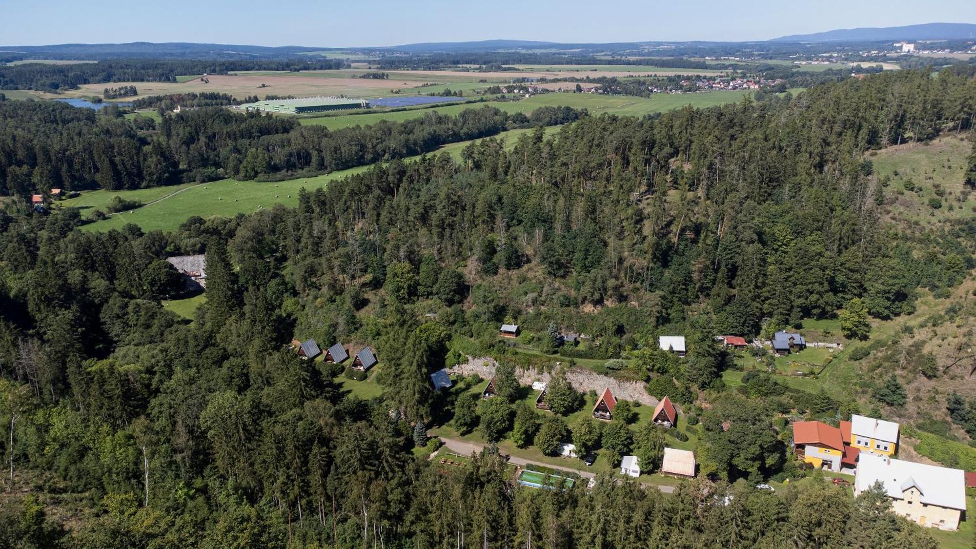 Camping Karolina Hotel Planá Eksteriør billede